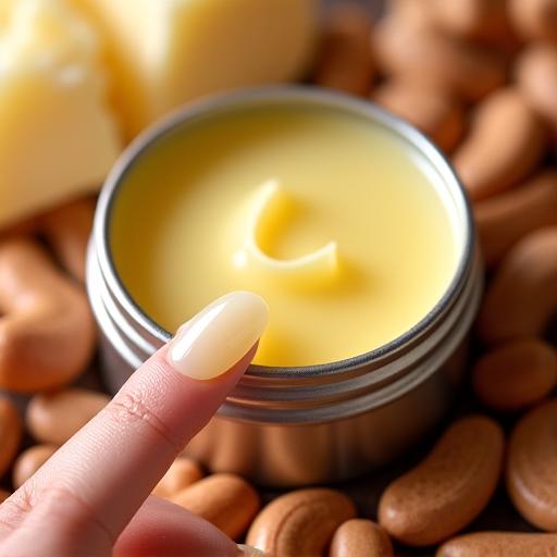 Hydrating balm for dry skin with natural ingredients
